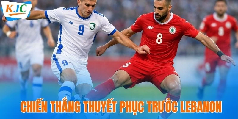 Chiến thắng hồi hộp trước U23 Lebanon
