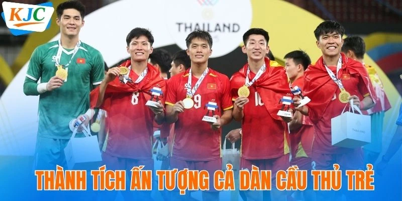 Chuỗi kết quả ấn tượng của đội tuyển trẻ