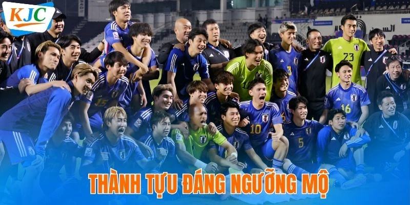 Những thành tích đáng nể từ đội bóng Nhật Bản