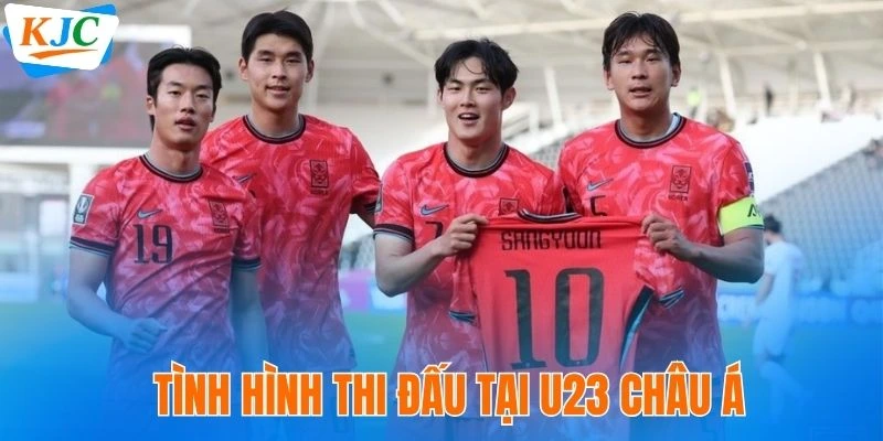 Tình hình thi đấu tại U23 Châu Á