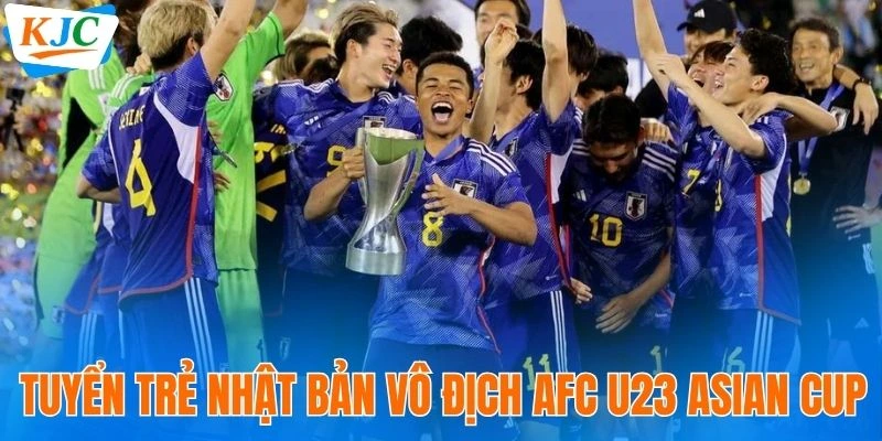 Tuyển trẻ Nhật Bản vô địch AFC U23 Asian Cup 