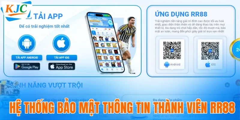 Hệ thống bảo mật thông tin thành viên RR88